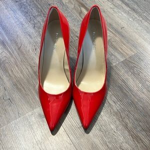 Nine West. Red pumps